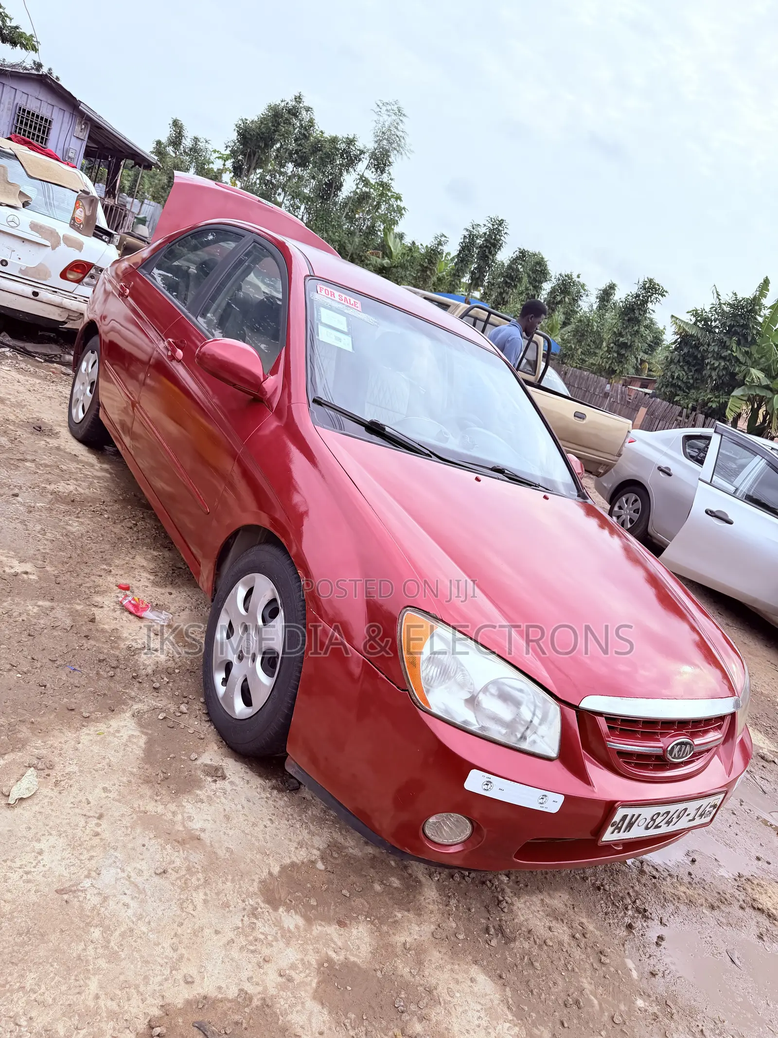 Kia Spectra 2006 Red