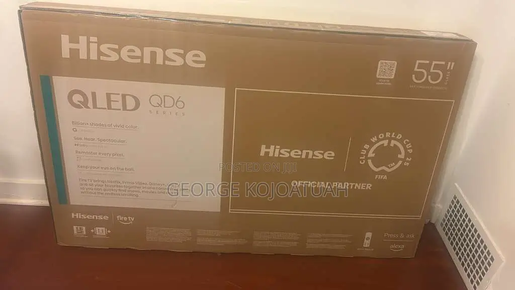 American Hisense - 55" Class Qd6 Series Hi-Qled Smart Fire TV(2025)