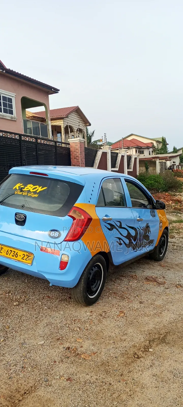 Kia Morning 2012 Blue