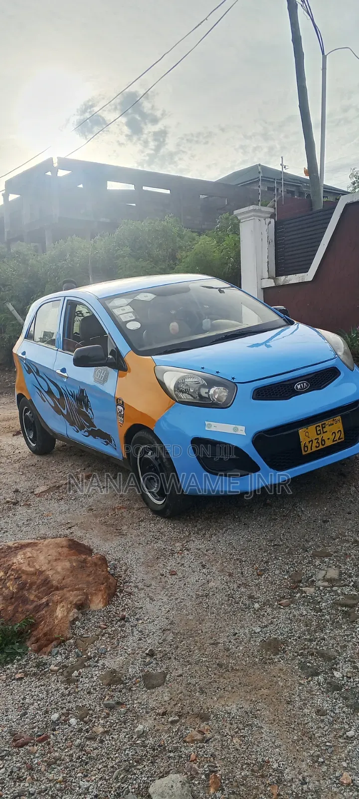 Kia Morning 2012 Blue