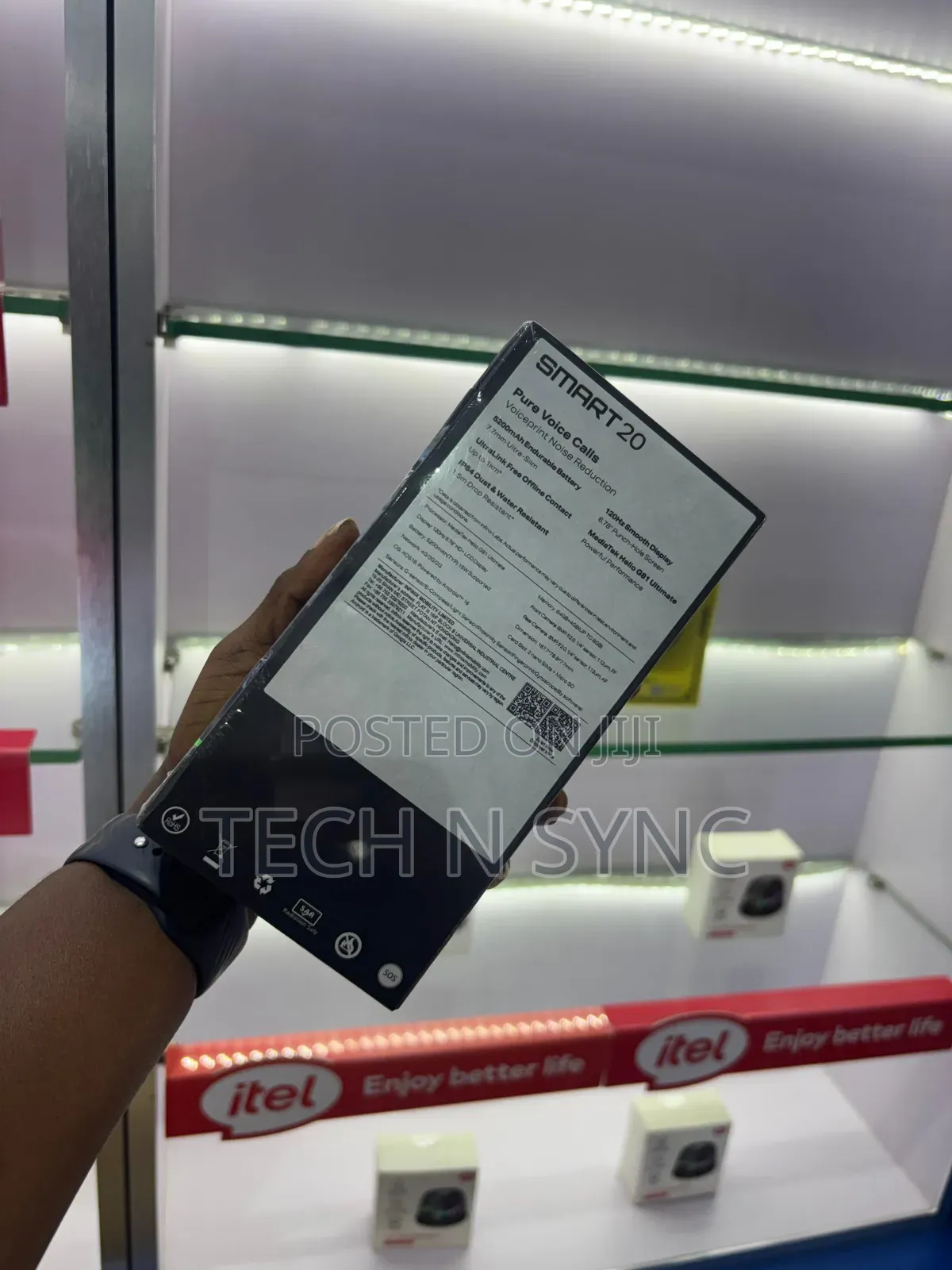 New Infinix Smart 20 64 GB Black