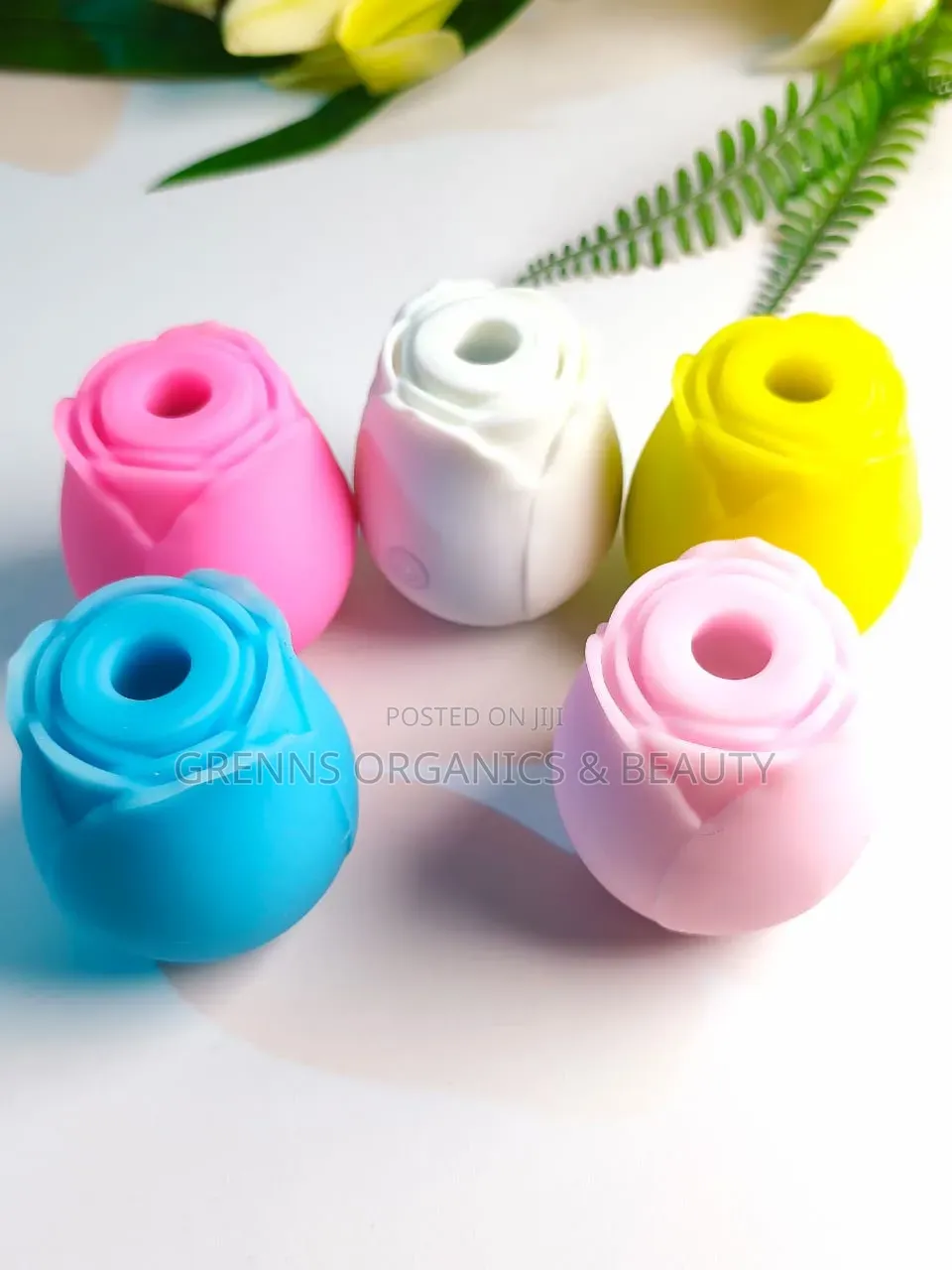 Rose Suction Vibrator Glow in Dark – 5 Colors