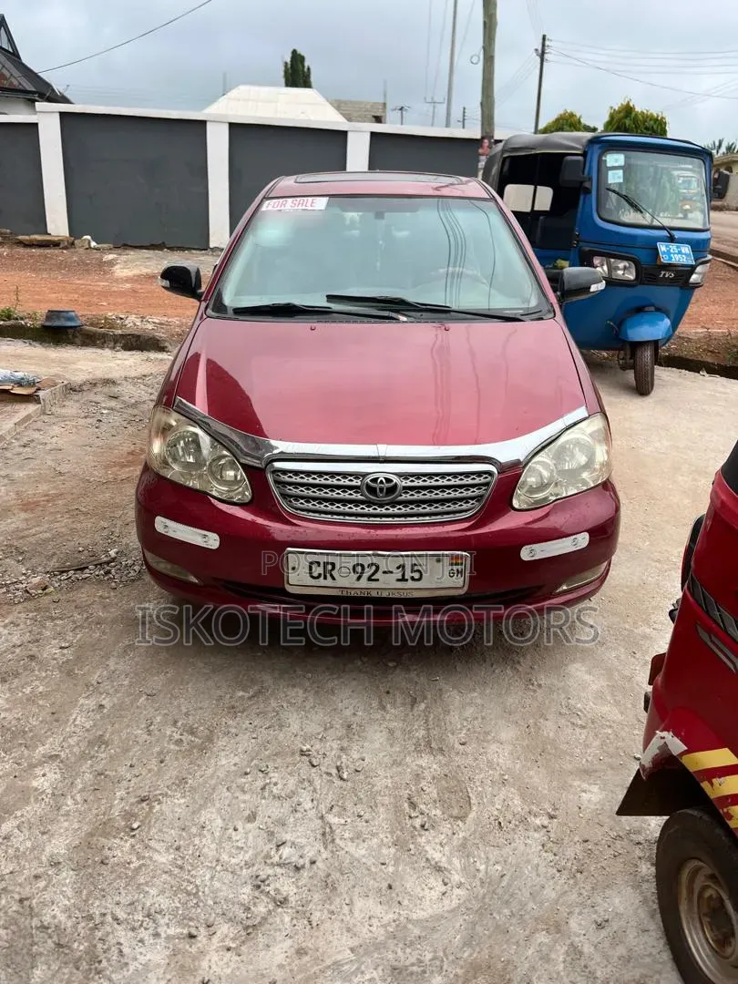 Toyota Corolla 2007 Red