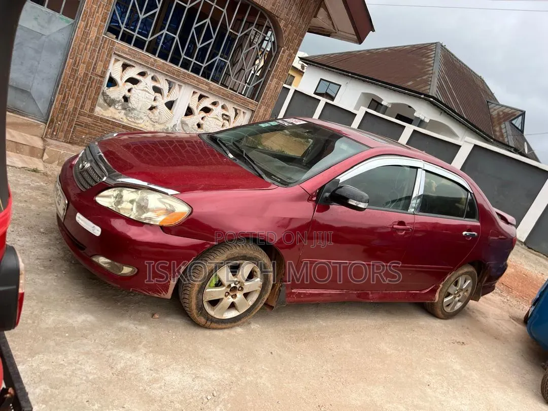 Toyota Corolla 2007 Red