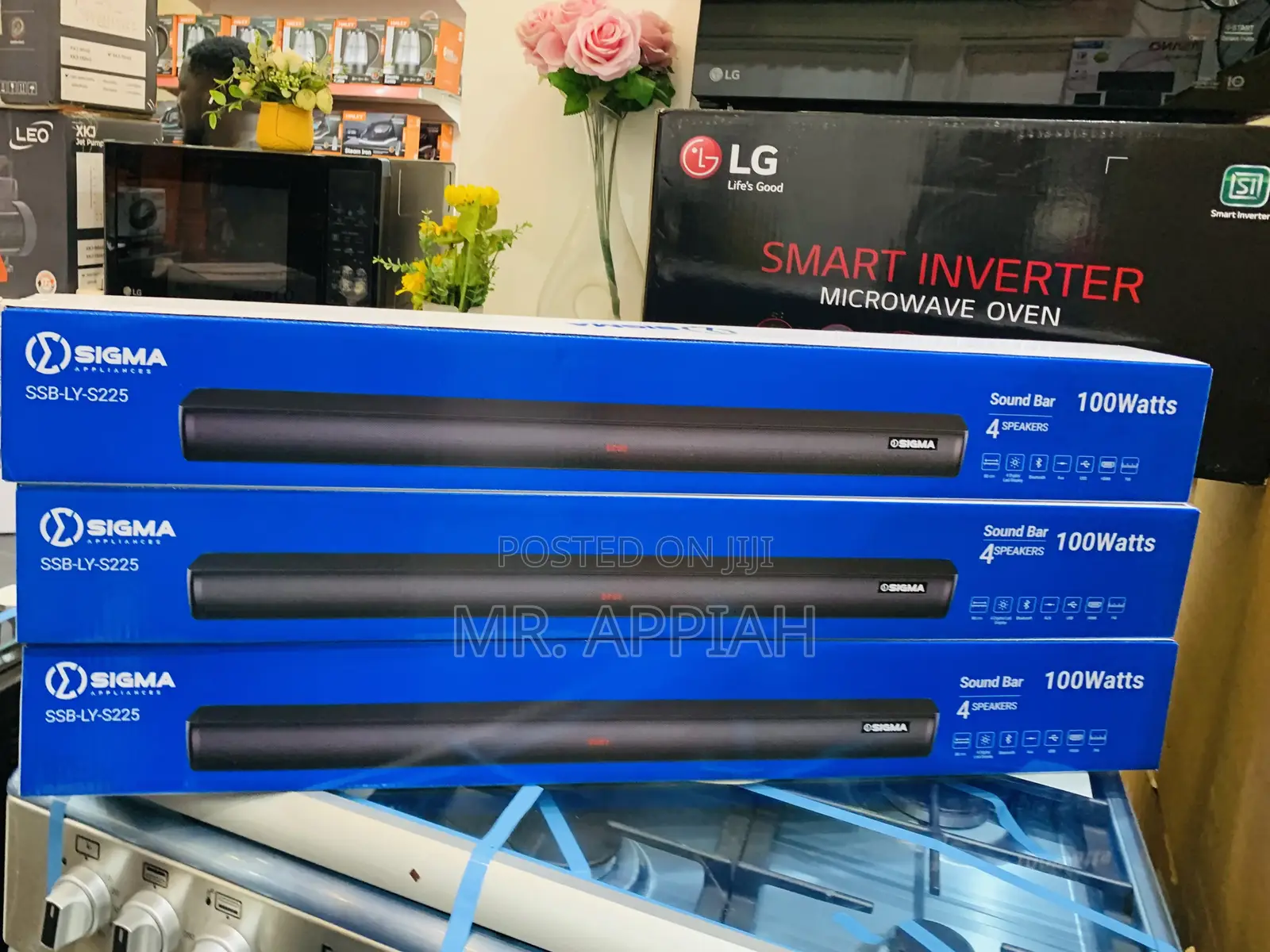 Sealed in Box Sigma SSB Ly S225 100watt Wireless Sound Bar System 