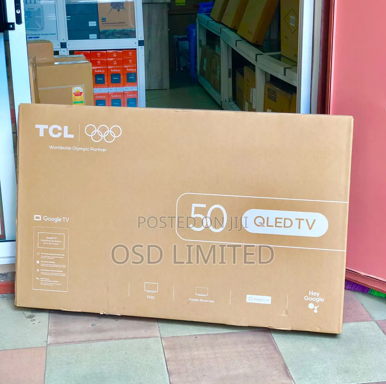 Brand New TCL 50” Qled Smart Android Tv