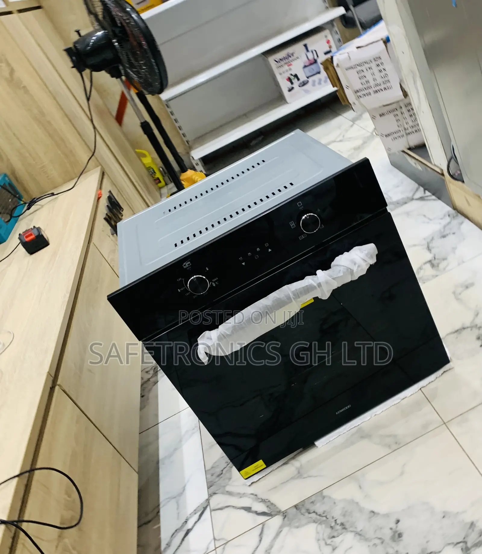 Most Affordable Kenwood Black 60cm Electric and Gas Oven