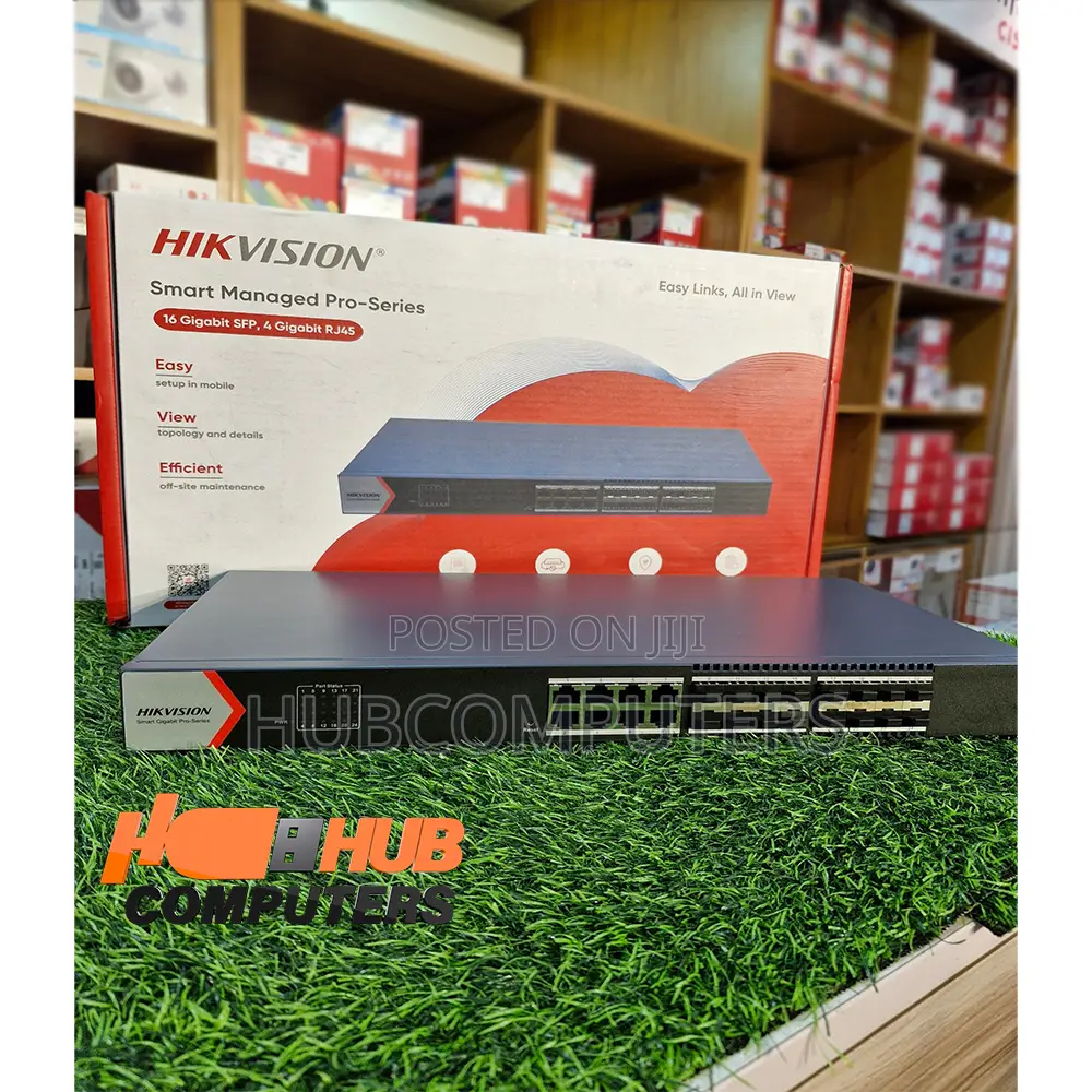 Hikvision Ds-3e1524-Si-16f8t 16 Gigabit Sfp+8 Gigabit Rj45 Pro- Series