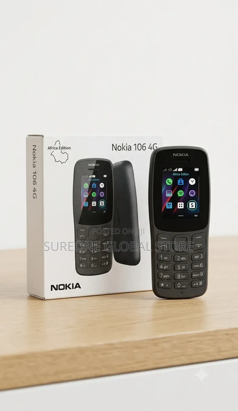 New Nokia 106 Black