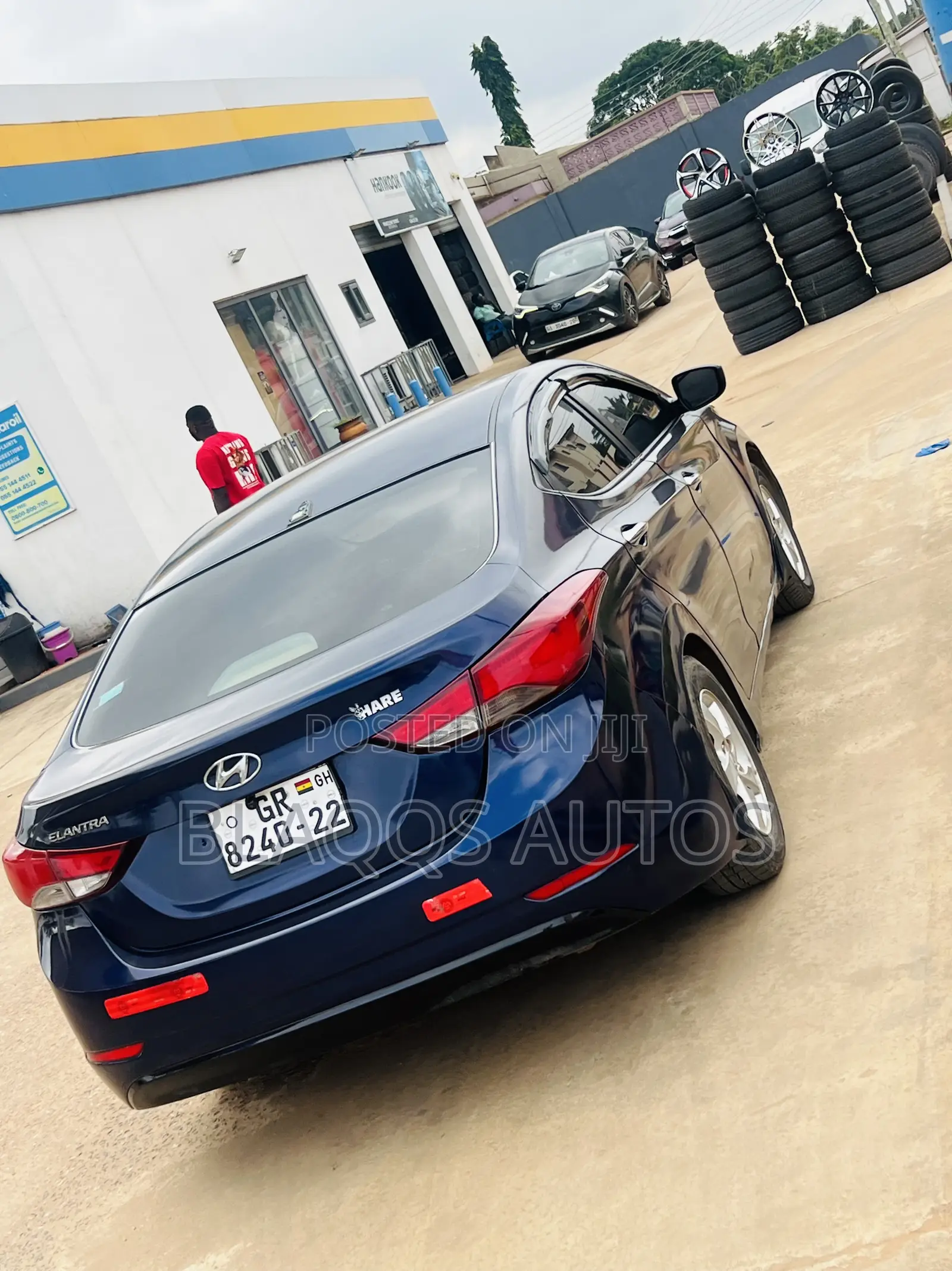 Hyundai Elantra 2014 Blue