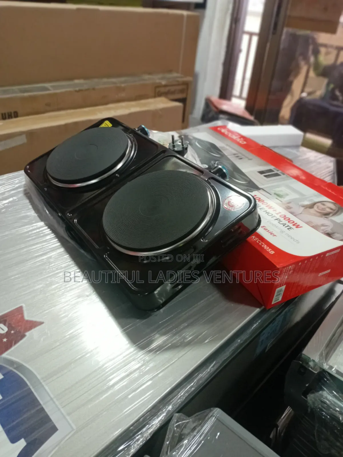Decakila Double Burner Tabletop Cooker