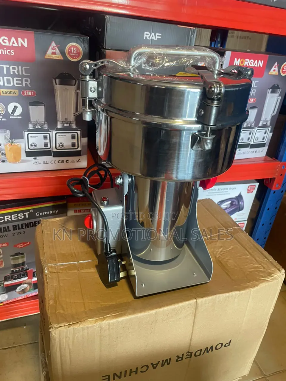 Commercial Grinder, Spice, Herbs, Cereal
