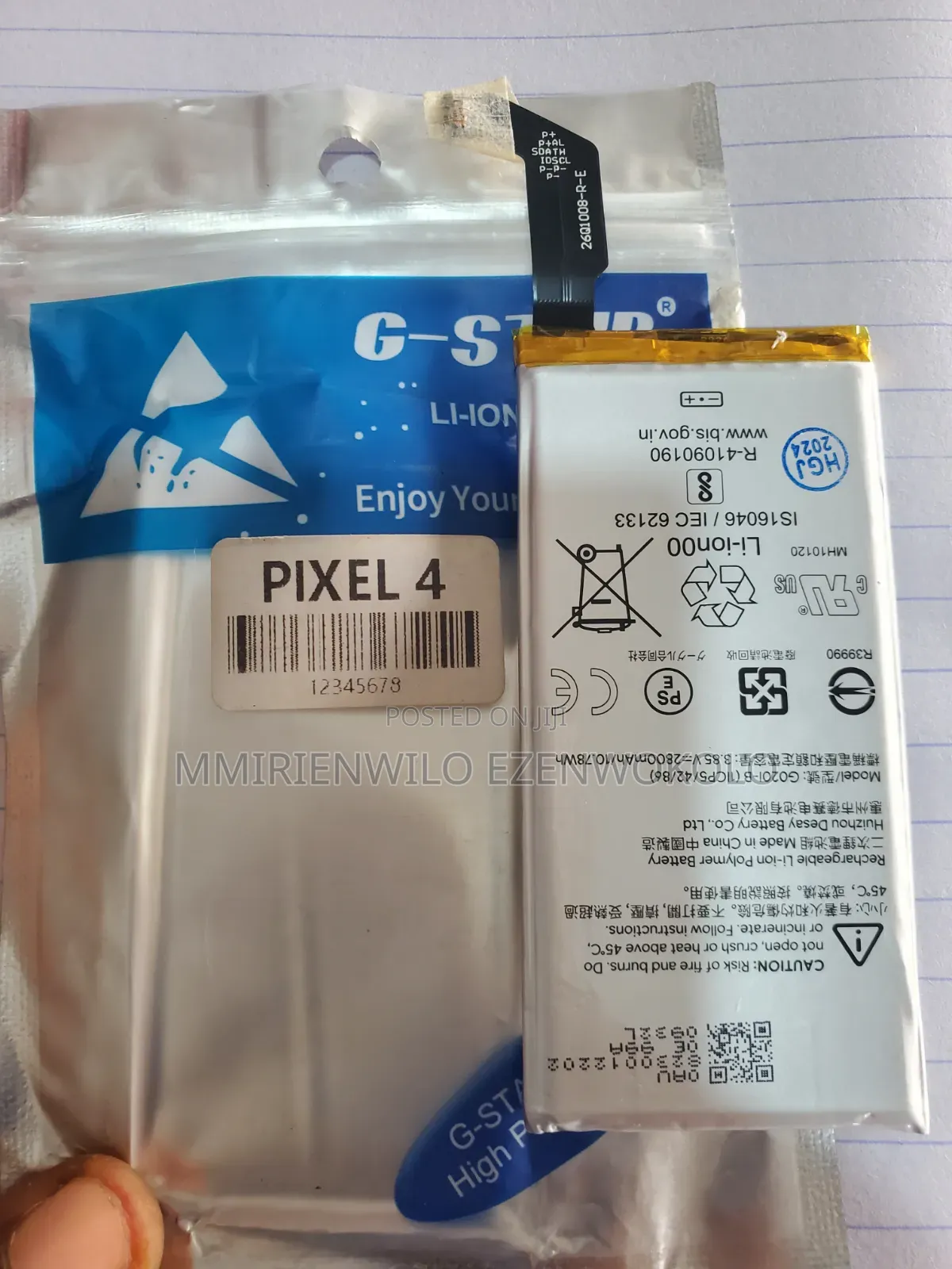All Kinds of Google Pixels Batteries Original Only