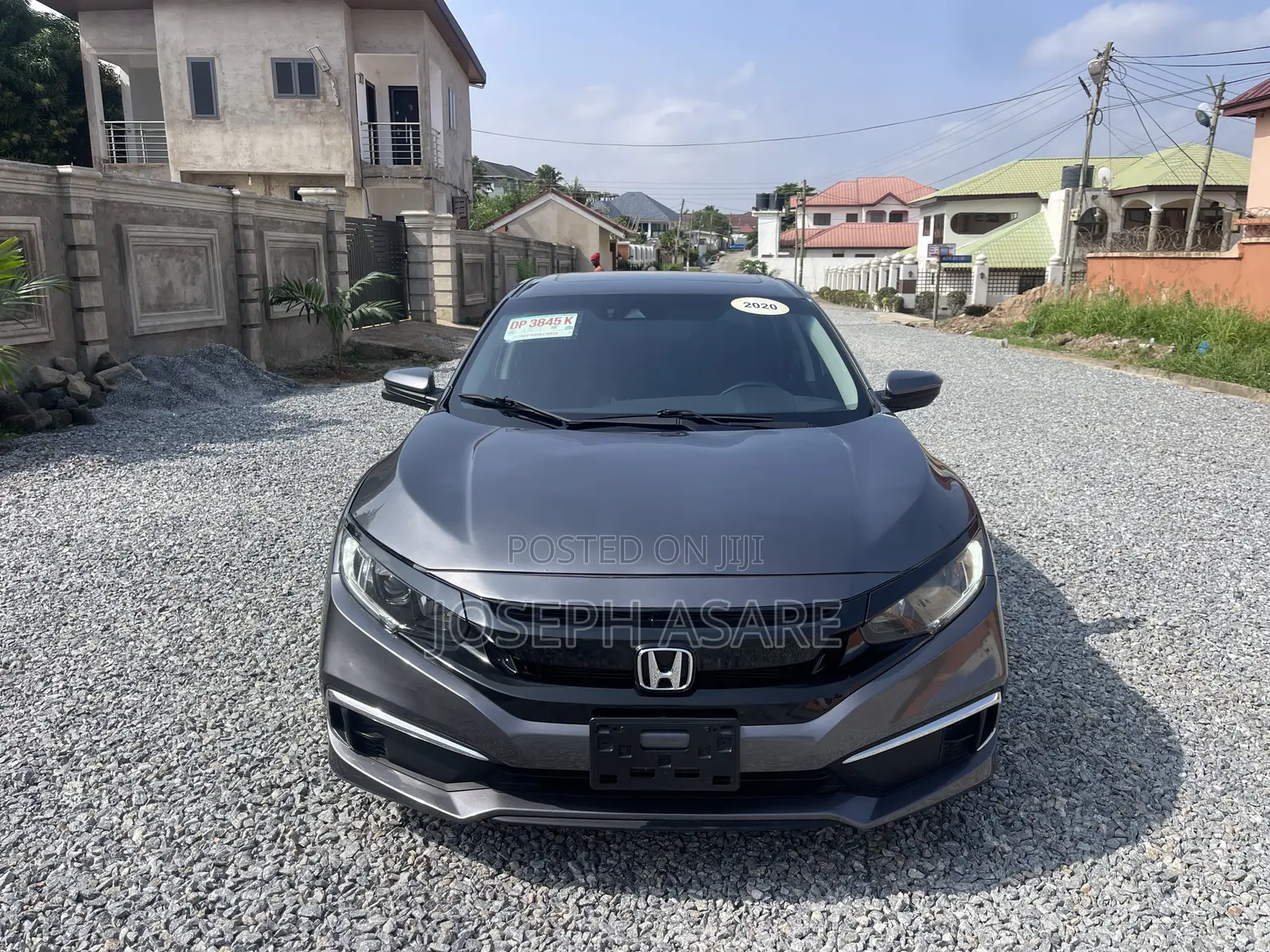 Honda Civic EX Sedan 2020 Gray