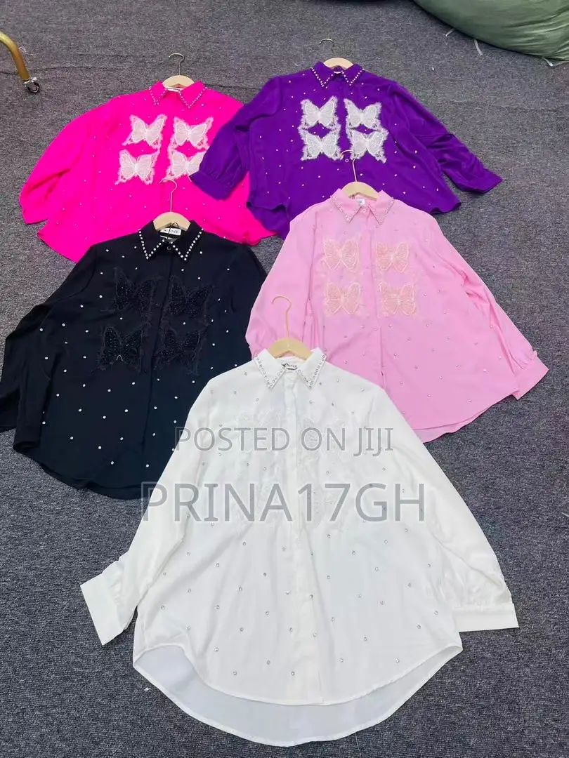 Ladies Button-Down Shirt