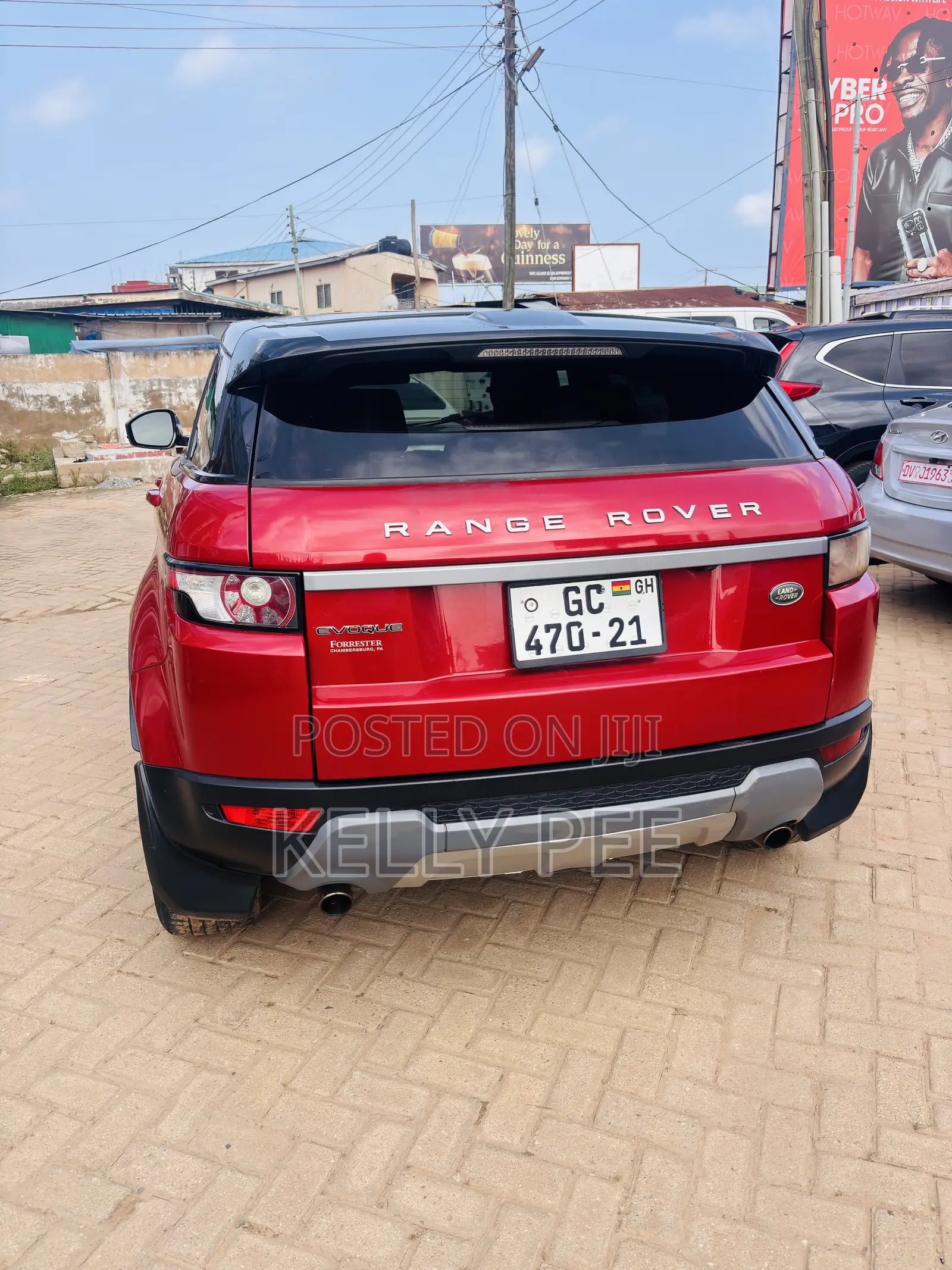 Land Rover Range Rover Evoque 2015 Red