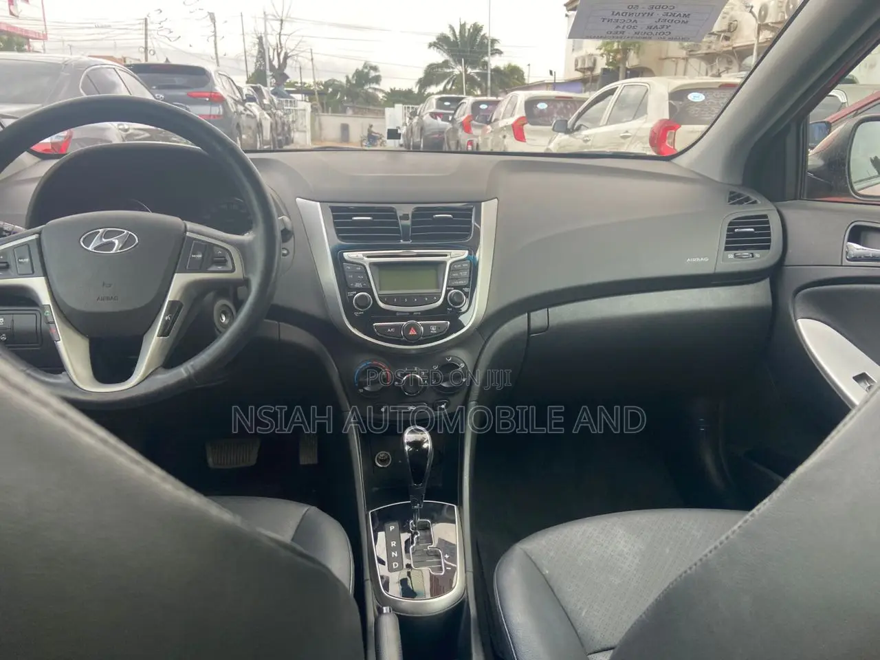 Hyundai Accent 2014 Red