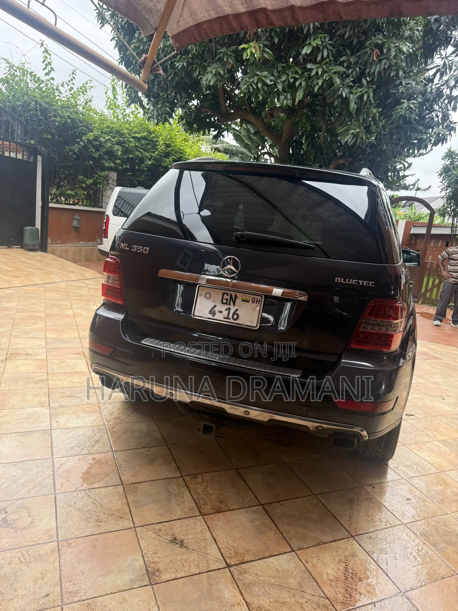 Mercedes-Benz M Class ML 350 BlueTEC 4Matic 2012 Blue