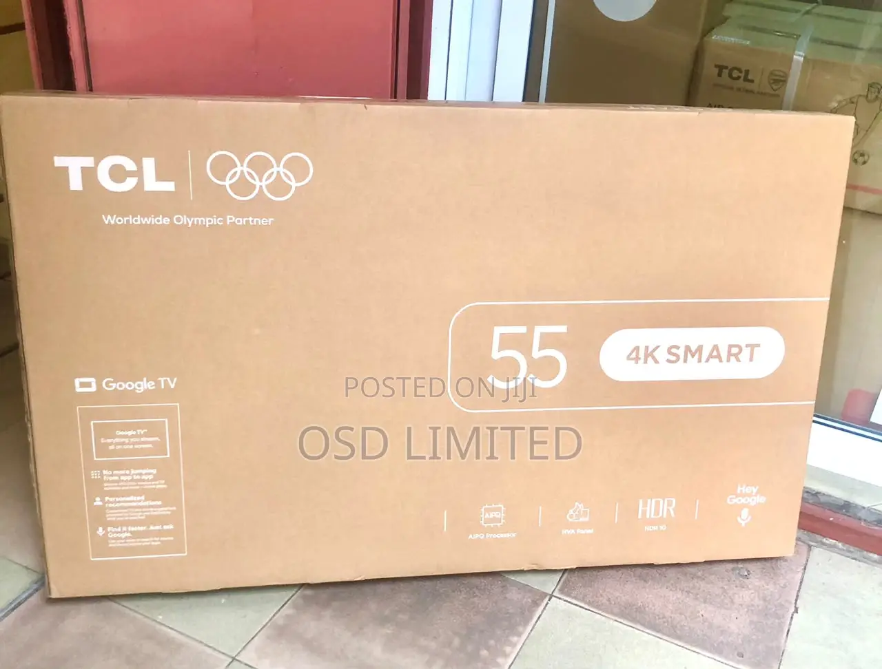 TCL 55" Google Tv: All Your Entertainment, One Place