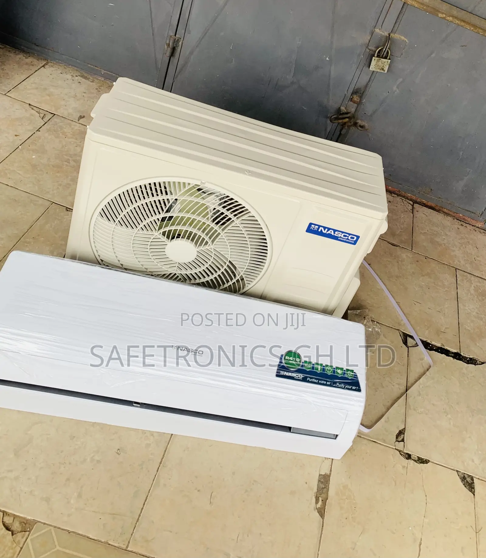 Choose New Nasco 1.5hp Split Air Conditioner Na12sco R410 Gas