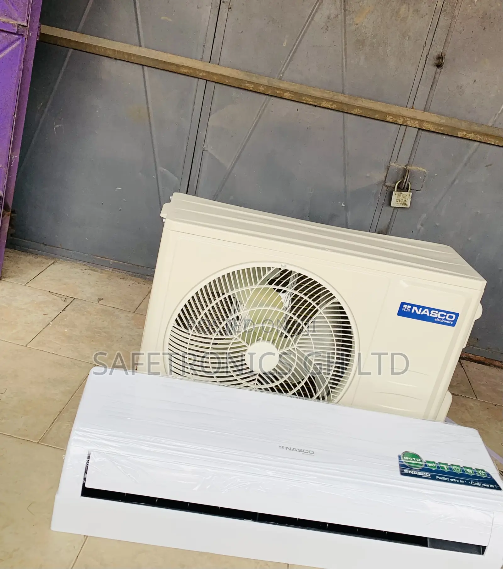 Newly Approved Nasco 2.0hp Split Air Conditioner R410 Gas ( Nas-T18n1)