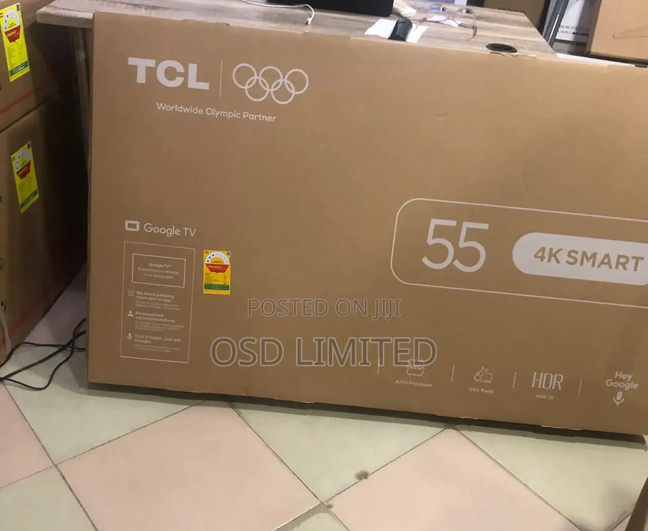 TCL 55" Google Tv: Premium Design, Budget Price