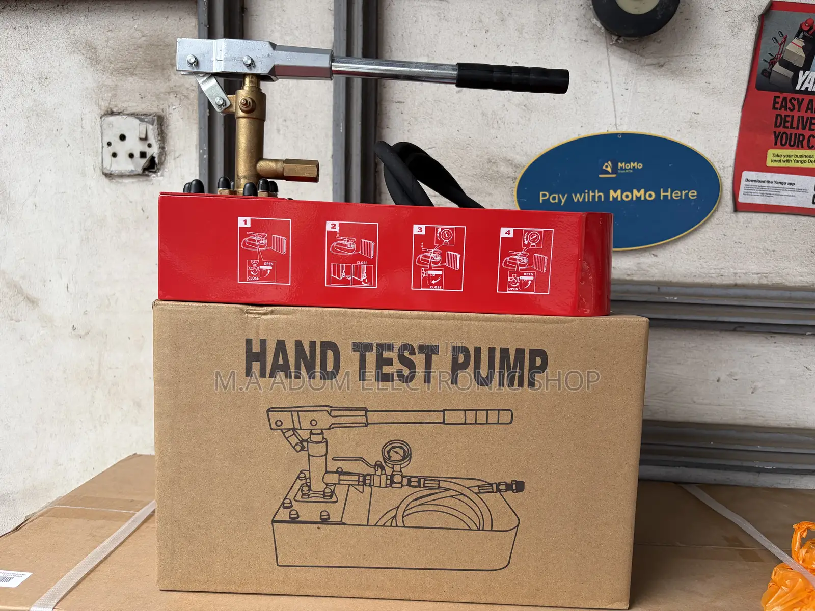 Manuel Rp Hydraulic Pressure Test Pump for Plumbing Work