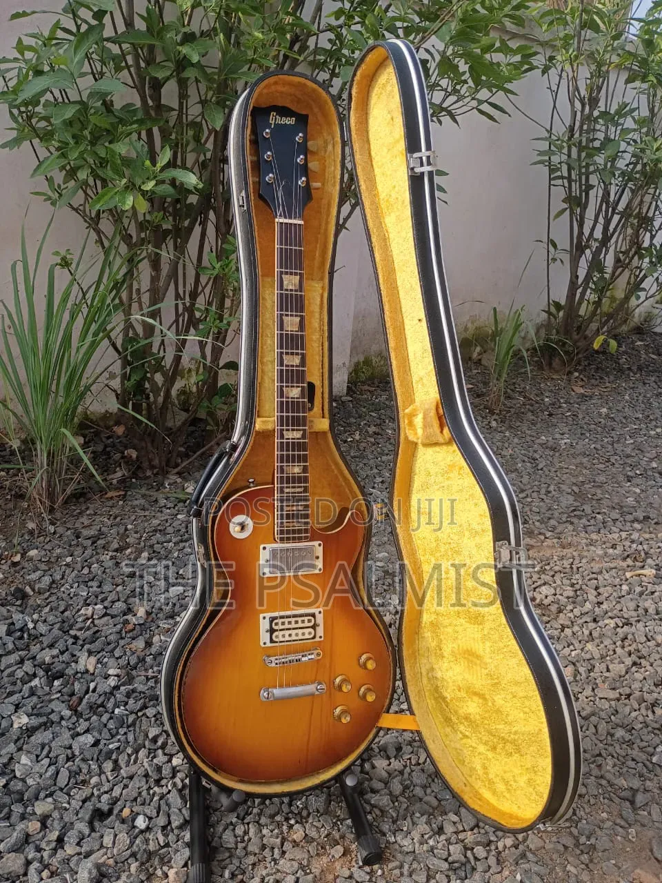 Greco Les Paul Guitar In Hard Case