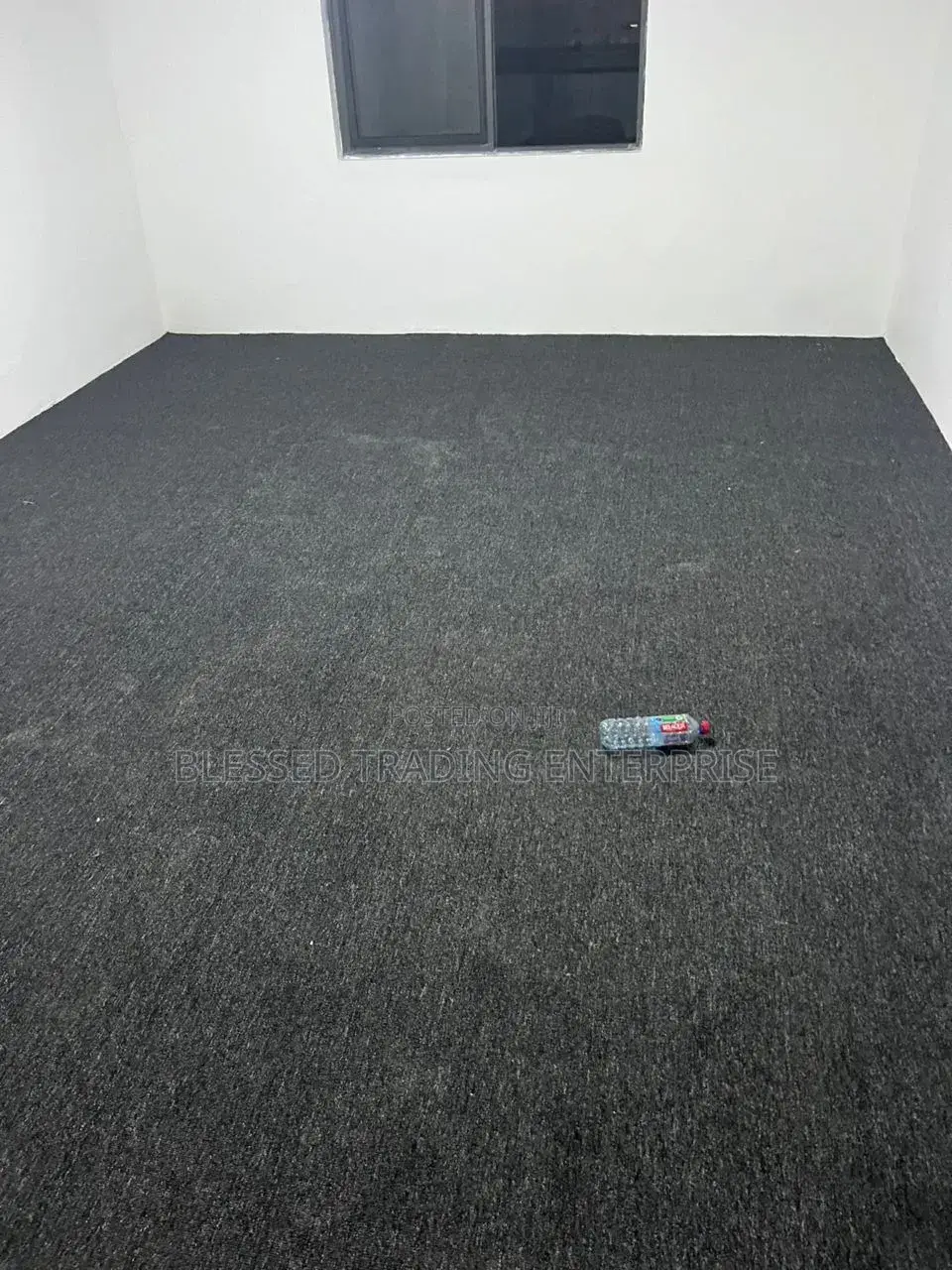 Office Carpet Industrial Dark Gray