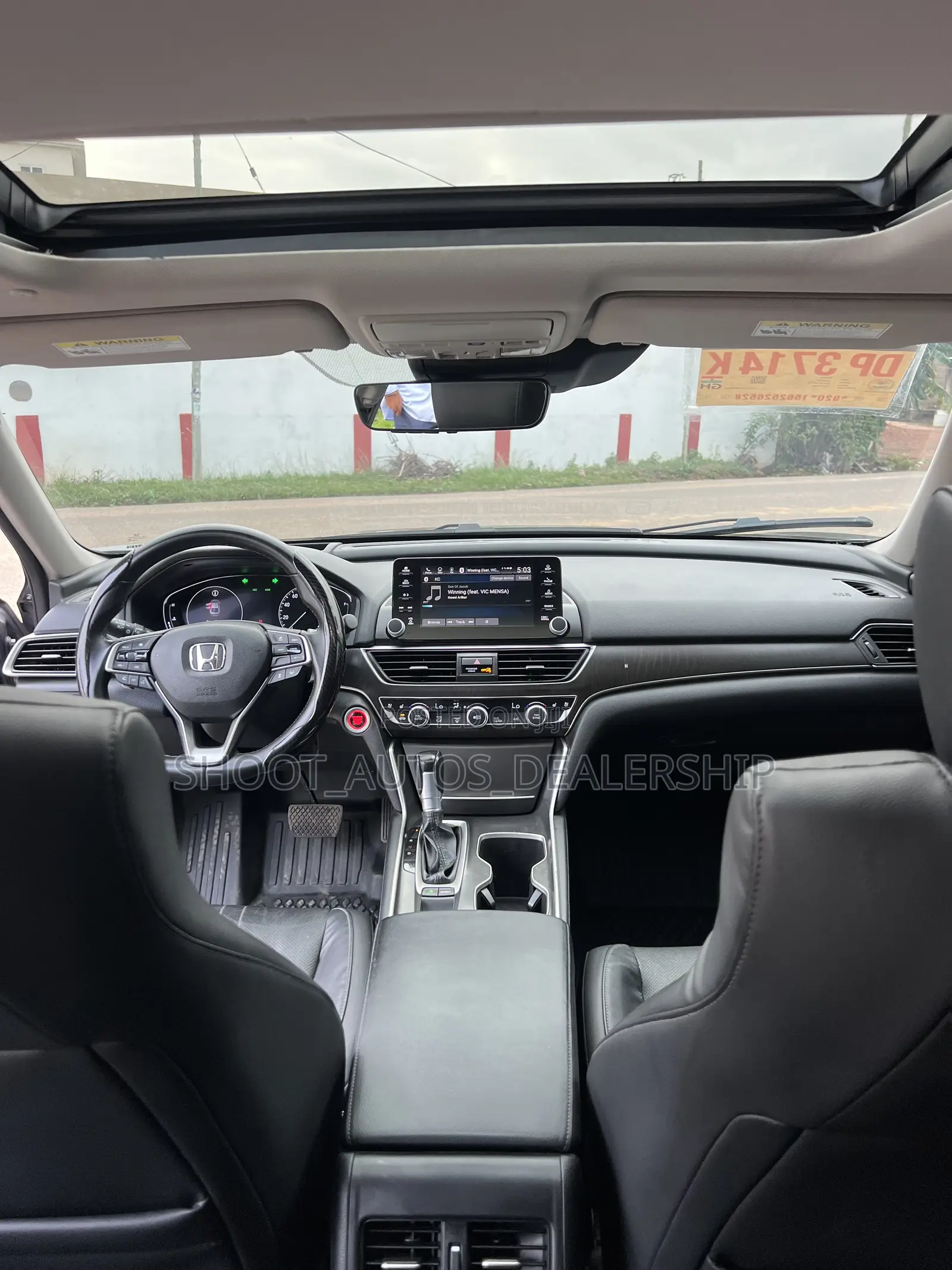 Honda Accord Touring 2018 Gray