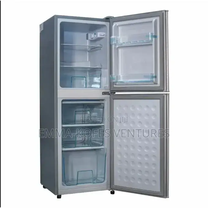116 Litre - Nasd2-14fl Bottom Freezer-Double Door Fridge - Silver