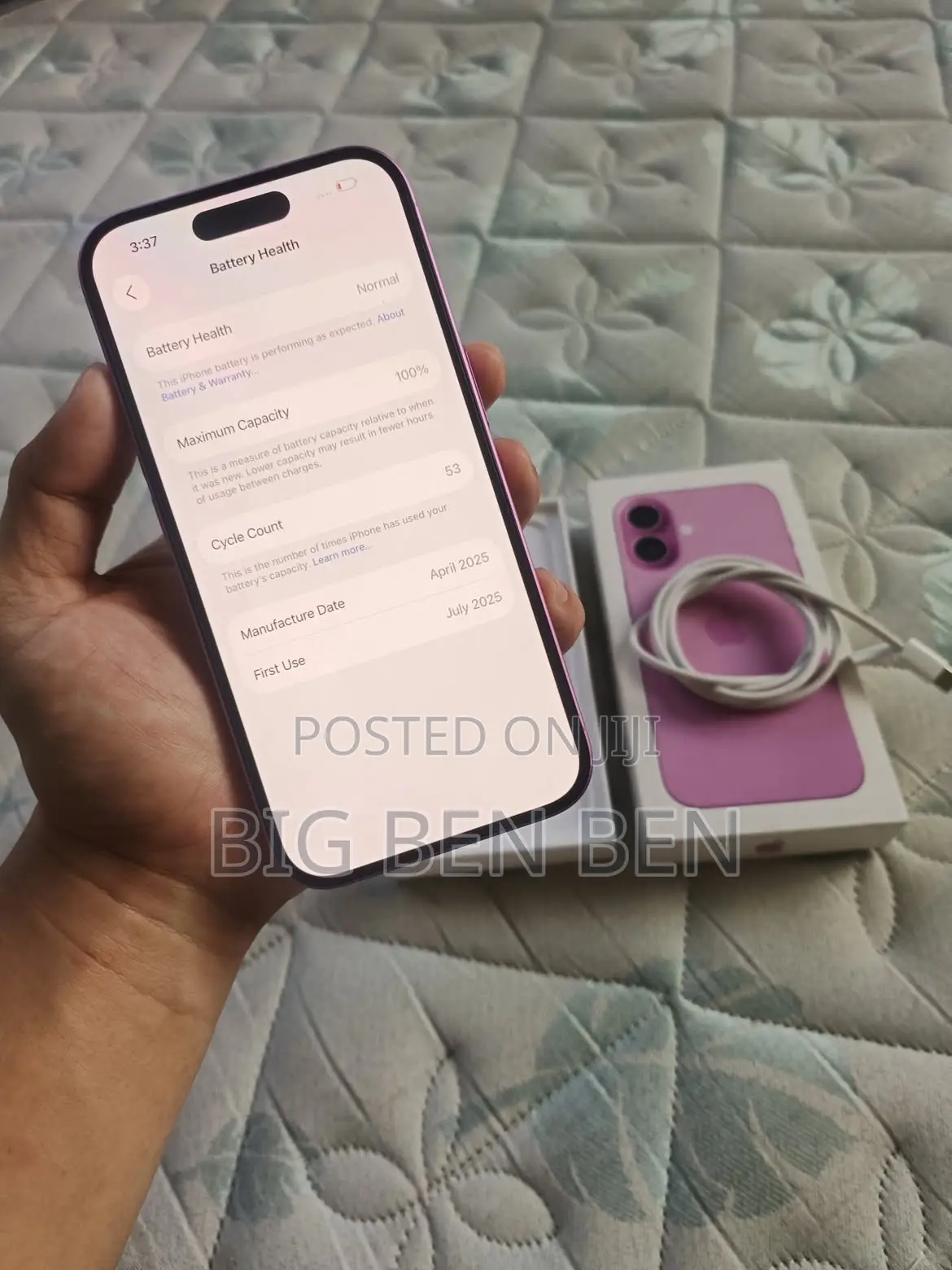 Apple iPhone 16 Plus 256 GB Pink