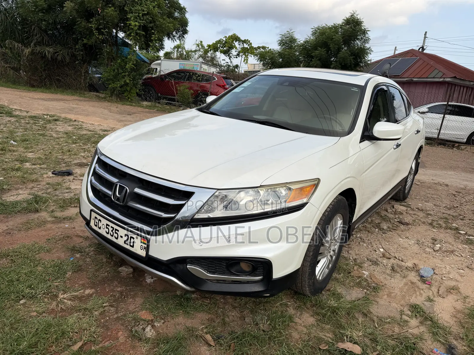 Honda Crosstour 2015 White
