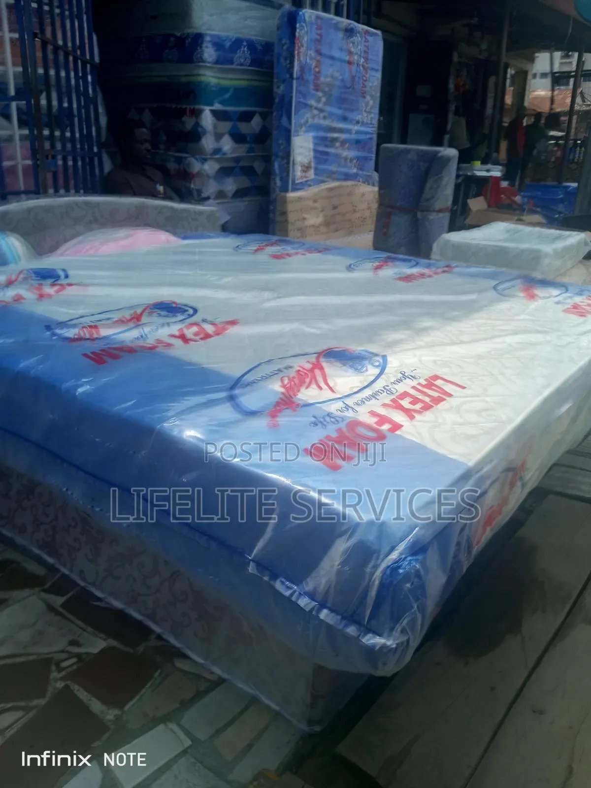 Latex Foam Orthopedic Mattress - Queen Size