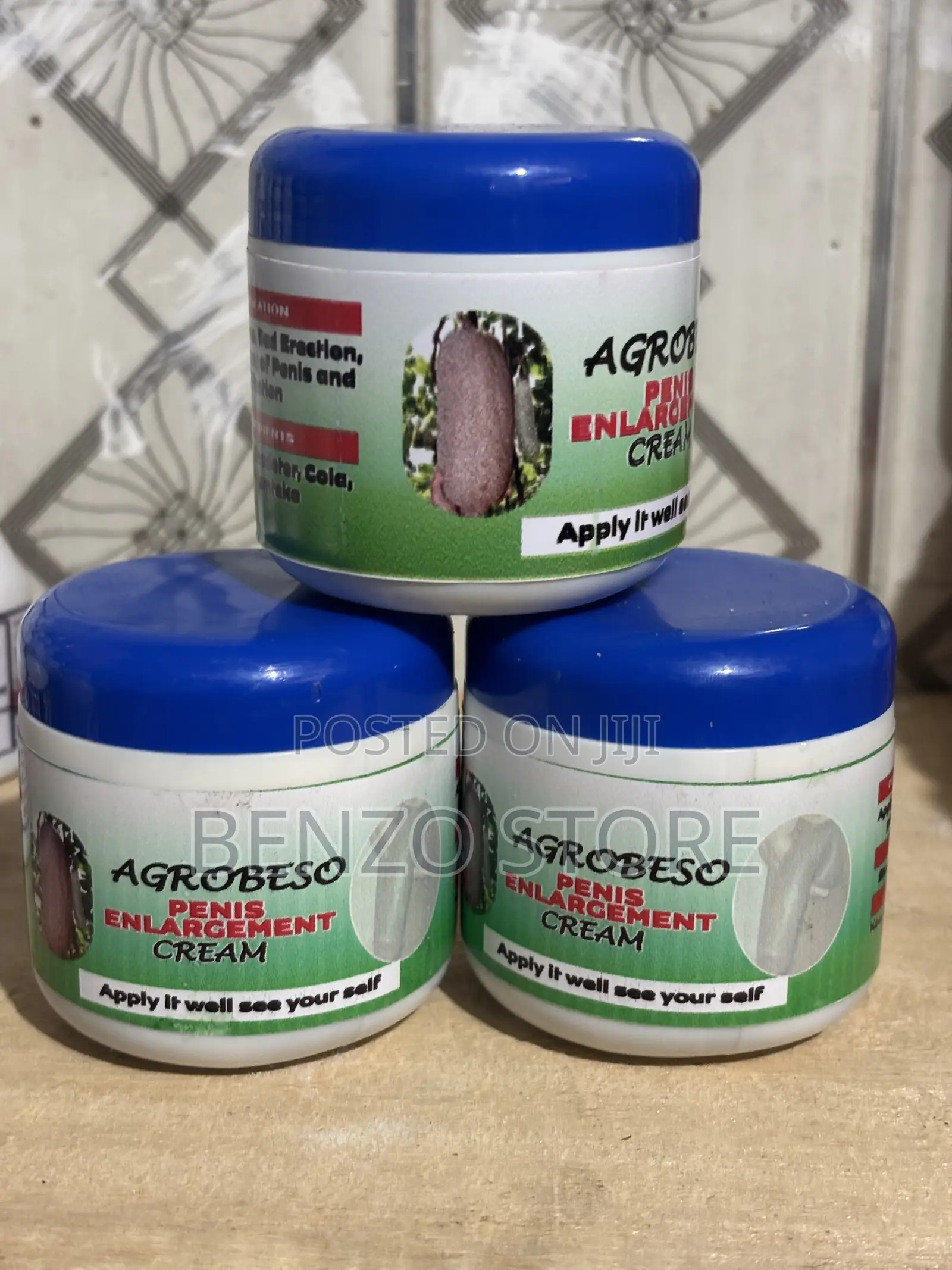 Herbal Agrobeso Penis Enlargement Cream for Men Original Natural Cream
