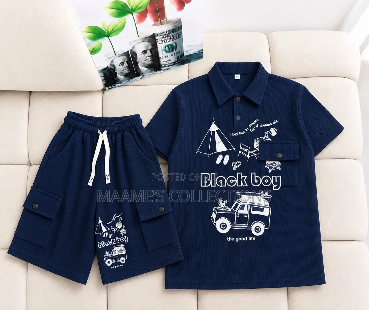 Kids Side Pocket Top and Down Set ( 2yrs -10yrs )