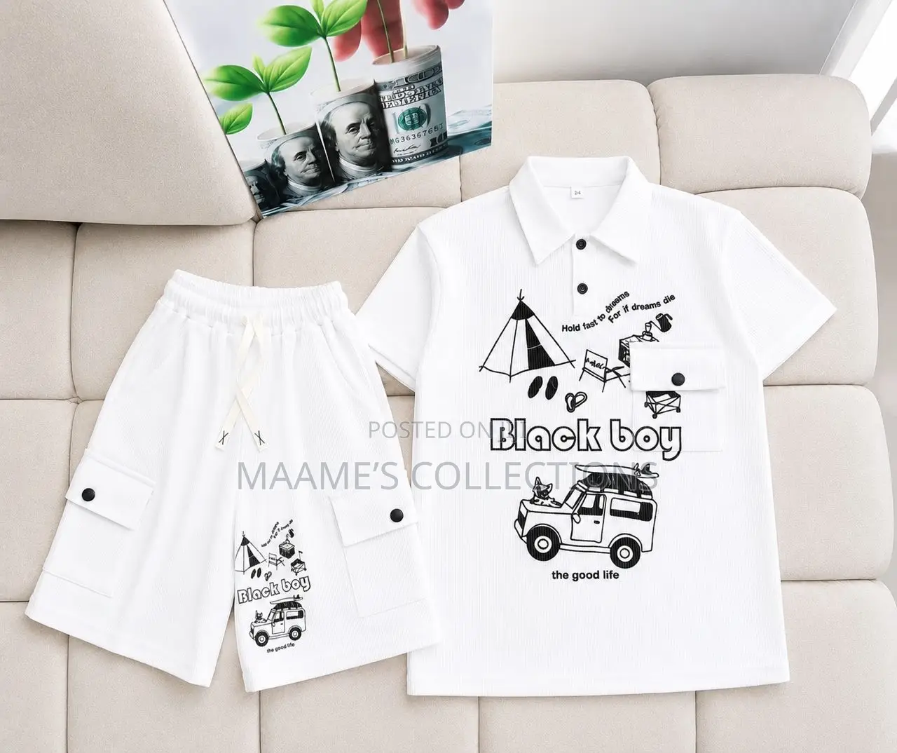 Kids Side Pocket Top and Down Set ( 2yrs -10yrs )