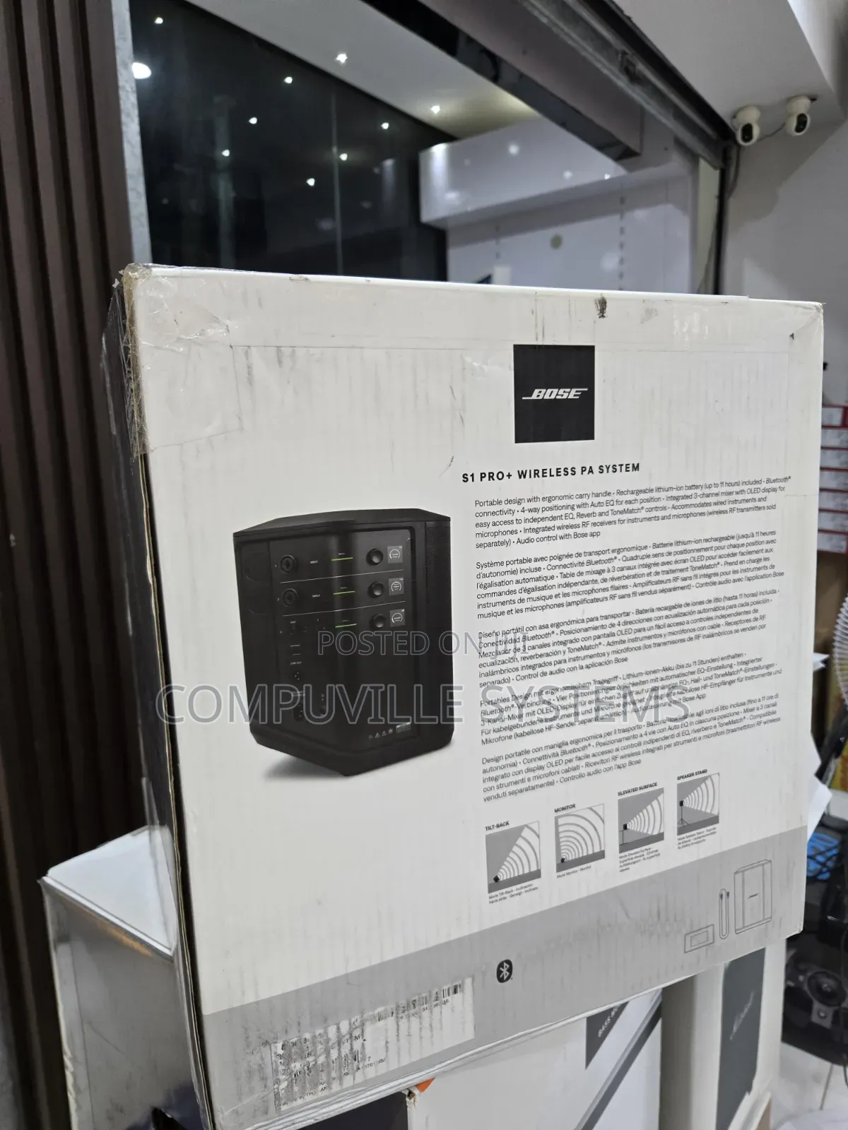 Bose S1 Pro + Pa System
