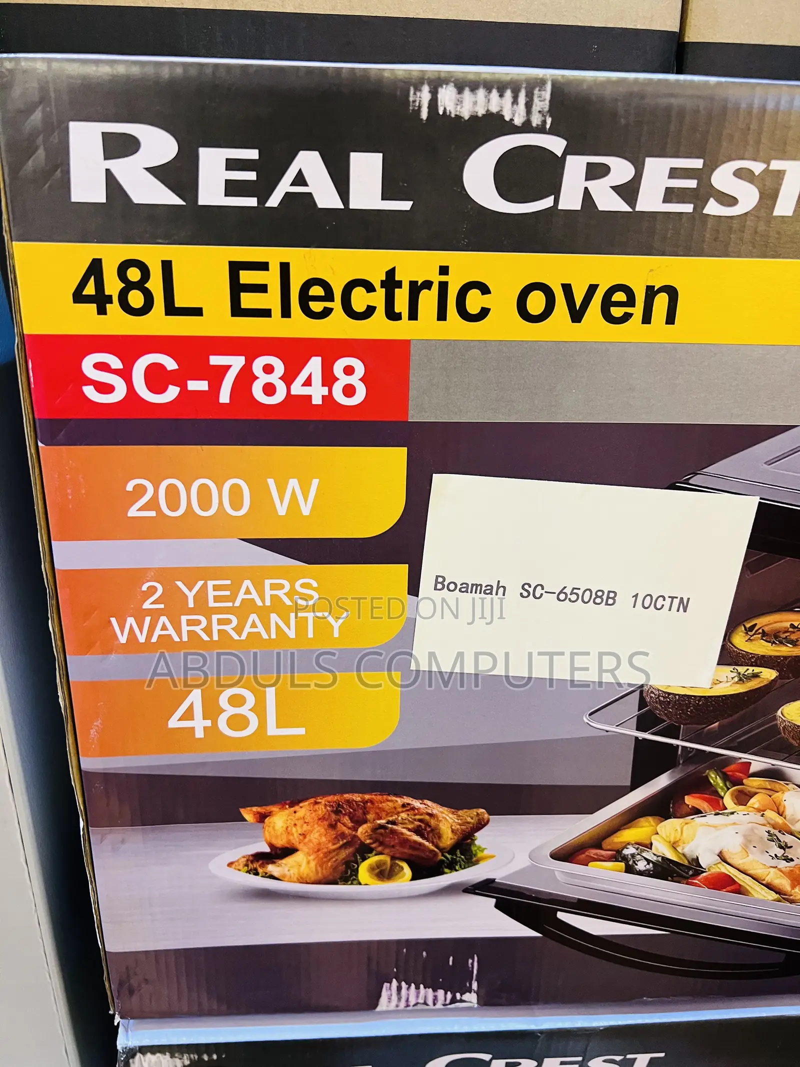 Real Crest Electric Oven