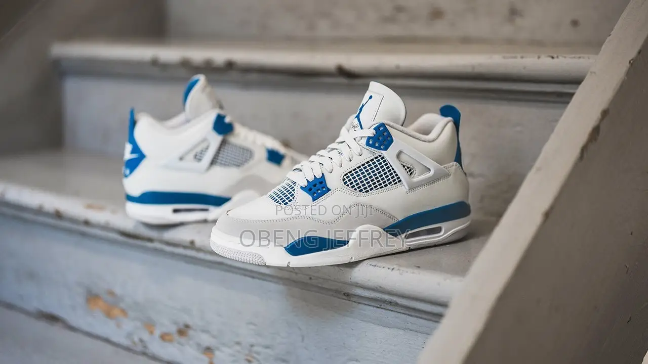 Original Air Jordan 4 Military Blue