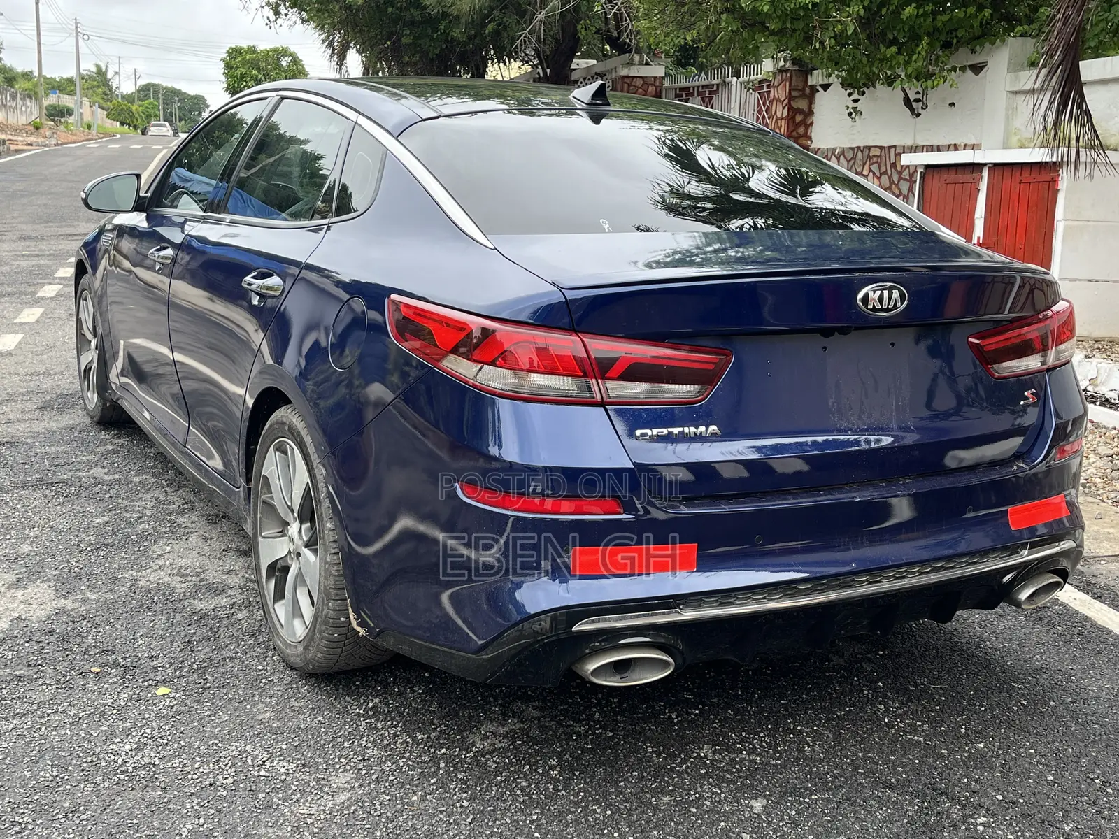 Kia Optima S 2019 Blue