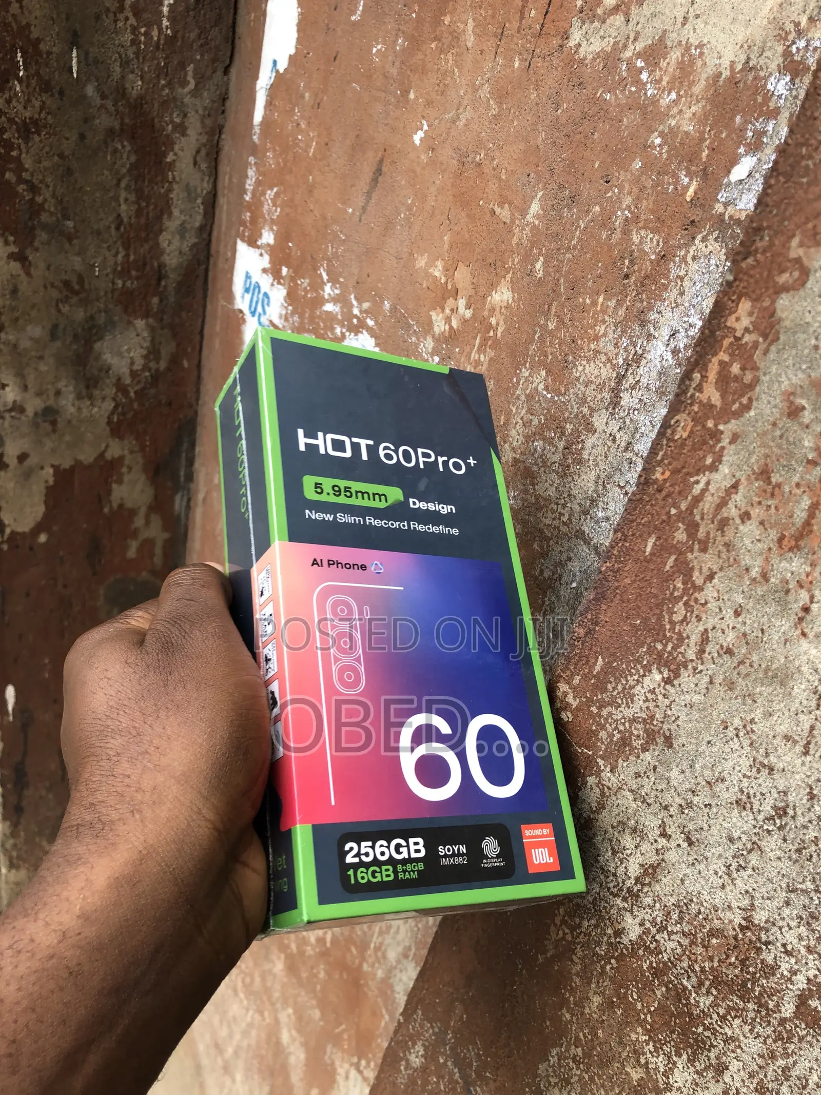 New Infinix Hot 60 Pro+ 256 GB Black