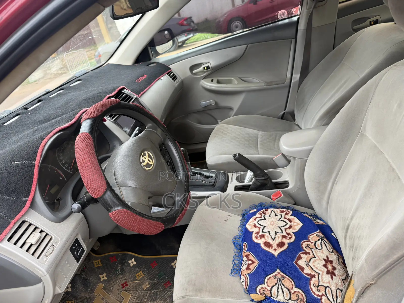 Toyota Corolla 2009 Burgundy