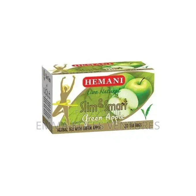 Hemani Slim Smart Herbal Tea - Green Apple - 40g X 20 Tea Bags