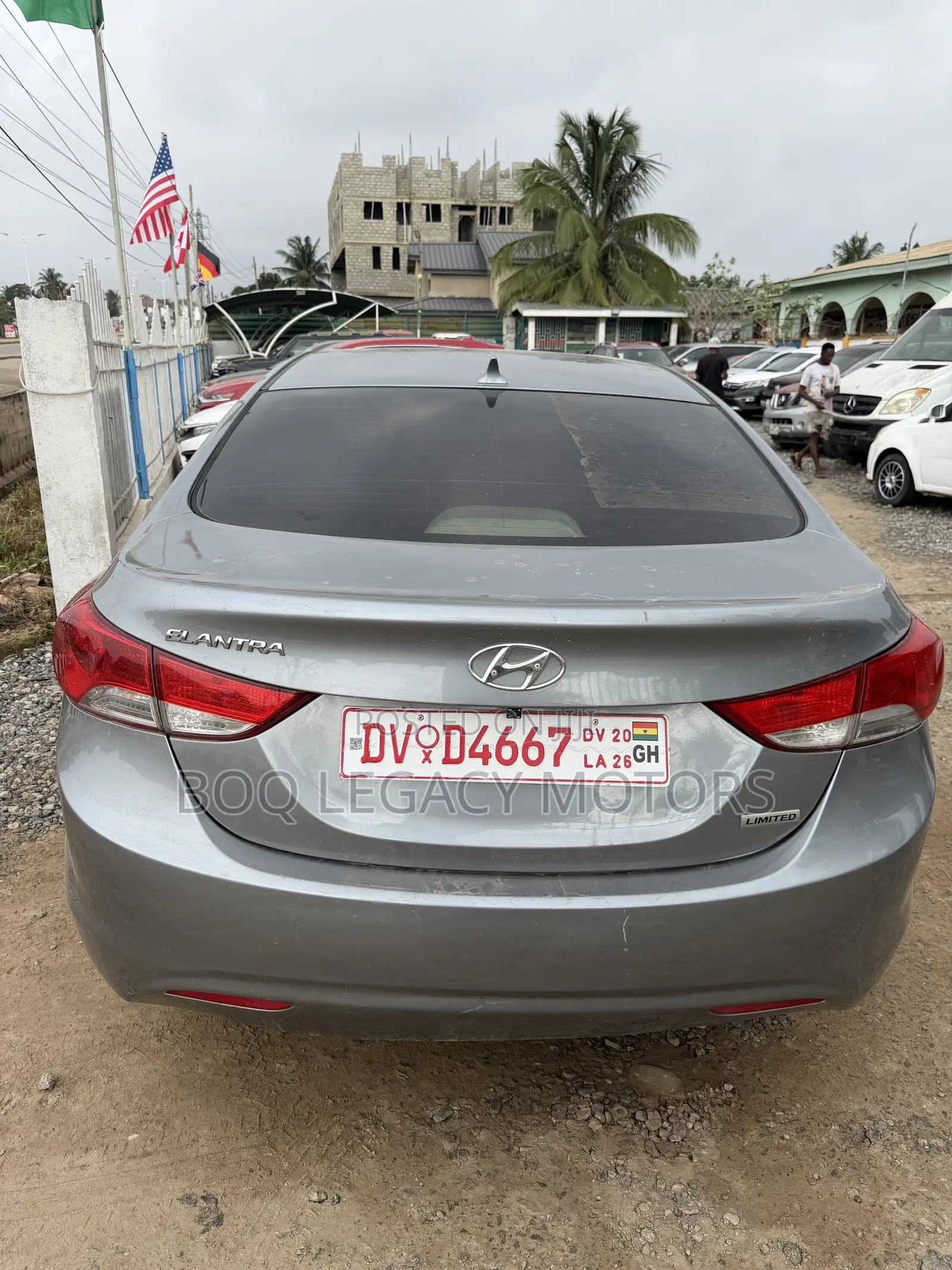 Hyundai Elantra 2012 Gray