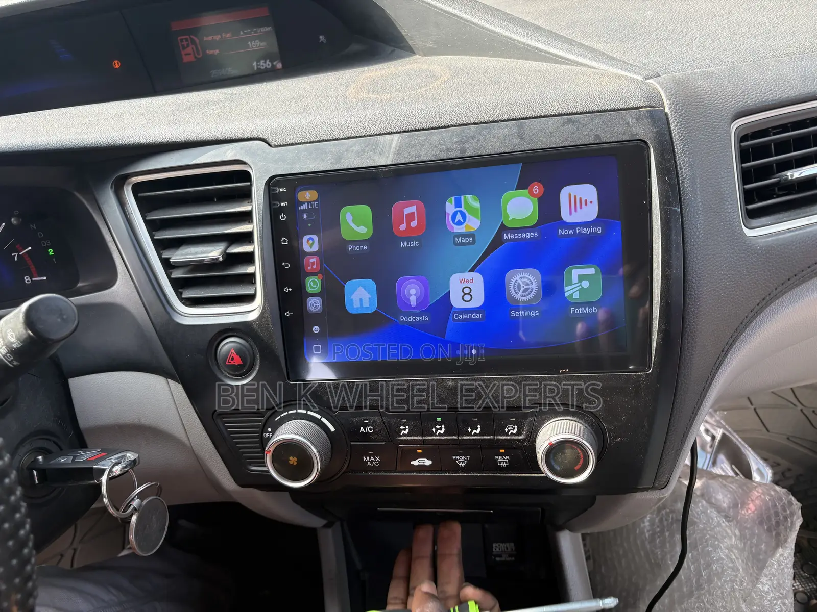 Honda Civic 2013/14 Original Carplay Screen