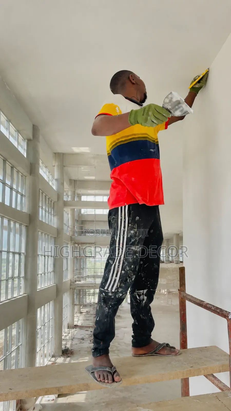 Graffiato Sand and Stone,Roofing Leakage,Pop Skimming,Painting,