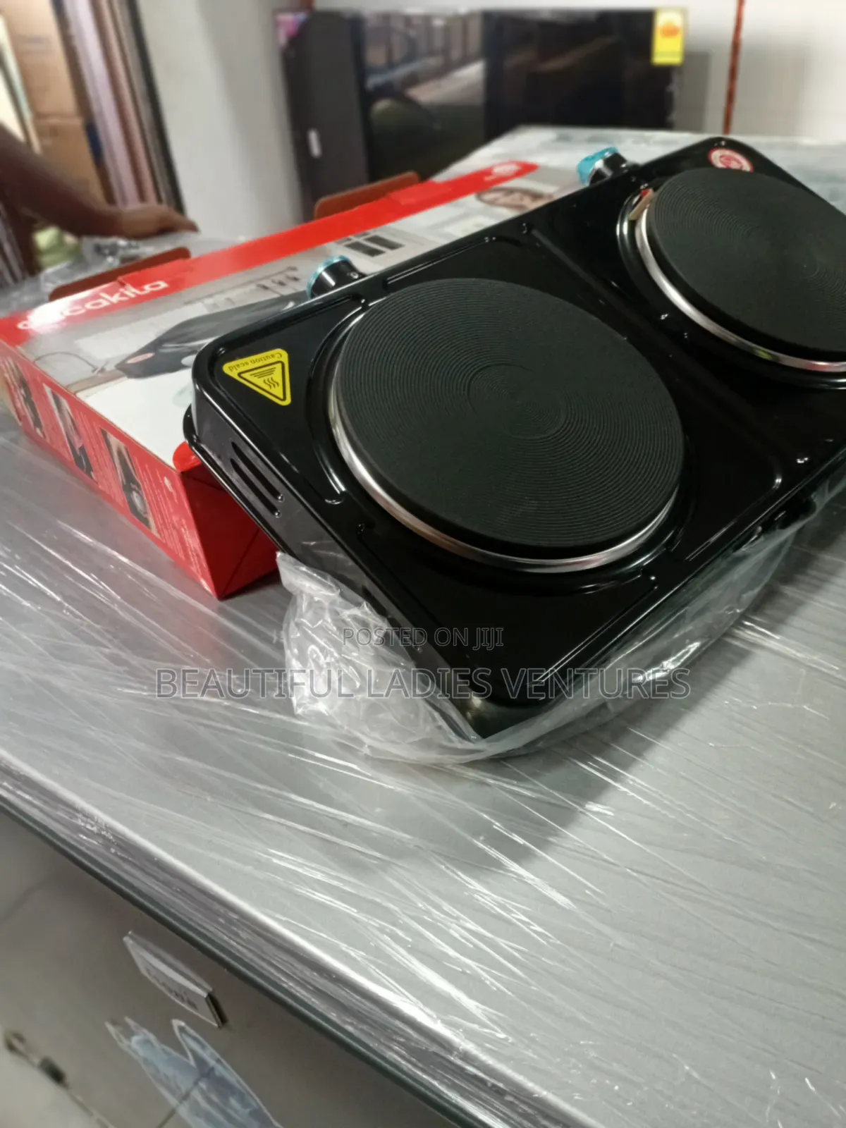 Decakila Electric Double Burner – Durable Efficient