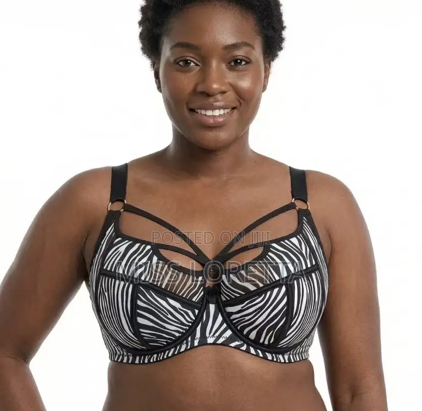 Animal Print Minimize/Harness Bra