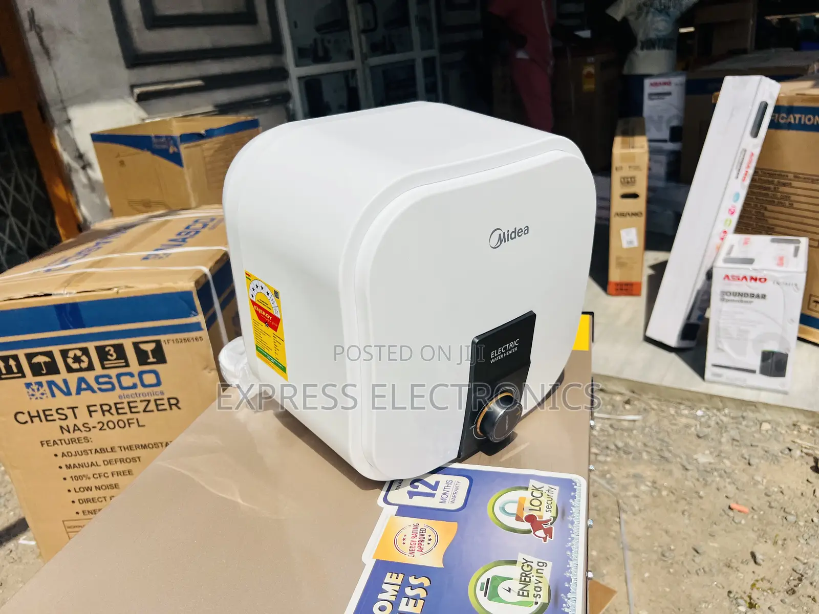 Sleek Design Midea 15 Liter 2000w Electric Water Heater (D15-20vd)